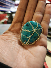 Load image into Gallery viewer, Chrysocolla tree of life
