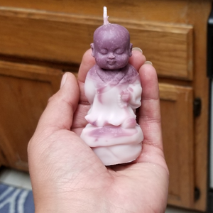 Buddha candle